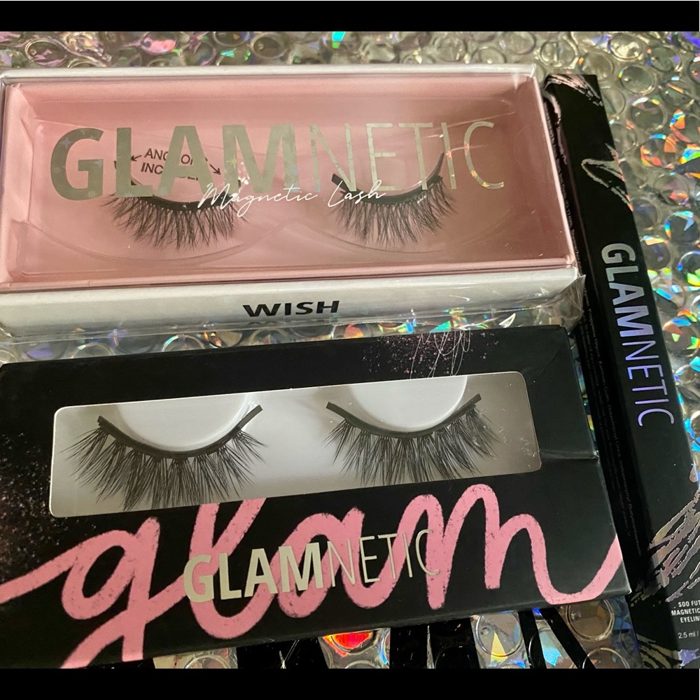 Glamnetic magnetic lashes bundle Wish babydoll